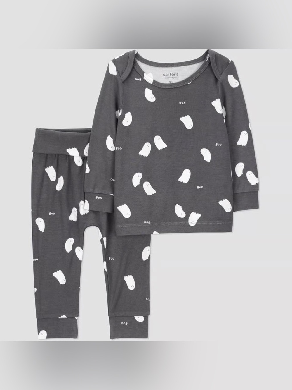 Halloween Ghosts Comfy Soft Top & Bottom Set